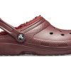 Crocs Classic Clog Sports Unisex vinröda sandaler 203591-60U