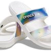 Crocs Classic Colorful Unisex Multi-Color White Sandaler 207771-94S