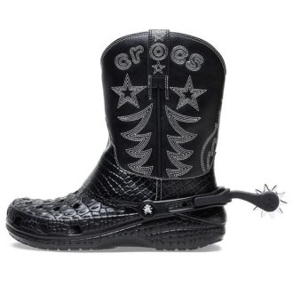 Crocs Classic Cowboy Boot ”Black” 208695-001