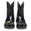 Crocs Classic Cowboy Boot ”Black” 208695-001