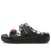 Crocs Classic Cozzzy Disco Glitter Sandaler ”Black” 208074-0C4