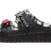 Crocs Classic Cozzzy Disco Glitter Sandaler ”Black” 208074-0C4