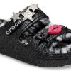 Crocs Classic Cozzzy Disco Glitter Sandaler ”Black” 208074-0C4