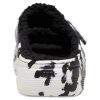 Crocs Classic Cozzzy marmorerade sandaler ”Black White” 207907