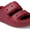 Crocs Classic Cozzzy Sandal ”Röd” 207446-612