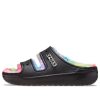 Crocs Classic Cozzzy Spray Dye Sandaler ”Black Multi” 208046-0C4