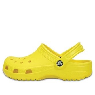 Crocs Classic Crocs Beach Unisex ljusgula sandaler 10001-7C1