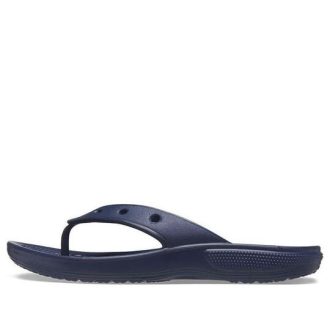 Crocs Classic Crocs Flip Casual Flip-flops Unisex Marinblå 207713-410