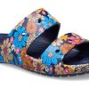 Crocs Classic Crocs Retro Floral Sandaler ”Blue Multi” 208975-4HQ