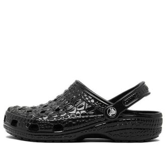 Crocs Classic Crocskin Clogs ”Black” 209093-001