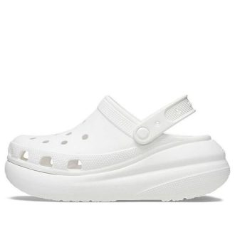 Crocs Classic Crush träsko ”White” 207521-100