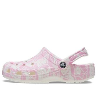 Crocs Classic Duke Print träskor ”Pink Tweed” 210003-6WY