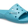 Crocs Classic Flat Sandaler Unisex Denim Blå 206121-4ST