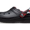 Crocs Classic Fodrad Camo Clog ”Black & Red” 208047-063