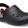 Crocs Classic Fodrad Camo Clog ”Black & Red” 208047-063