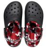 Crocs Classic Fodrad Camo Clog ”Black & Red” 208047-063