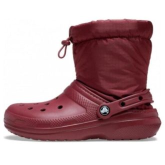 Crocs Classic Fodrade Neo Puff Boots ”Röda” 206630-612
