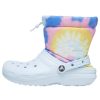 Crocs Classic Fodrade Neo Puff Boots ”Tie Dye Mineral Blue” 207328-002