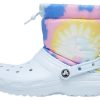 Crocs Classic Fodrade Neo Puff Boots ”Tie Dye Mineral Blue” 207328-002