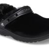 Crocs Classic Fur Sure Slip On Clogs ”Black” 207303-001