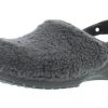 Crocs Classic Fuzz Mania Träskor ”Slate Grey” 206625-0DA