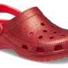 Crocs Classic Glitter Clogs ”Flame” 205942-8C1