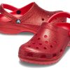 Crocs Classic Glitter Clogs ”Flame” 205942-8C1
