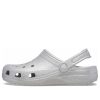 Crocs Classic Glitter Clogs ”Silver” 205942-0IC