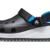 Crocs Classic Hiker Clog Sports Svart Blå Röd Sandaler ”Svart Blå Röd” 206772-001