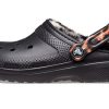 Crocs Classic Lined Animal Remix Clog ”Black & Multi” 207842-0ZR