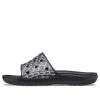 Crocs Classic Logo Motion Slides ”Black White” 206124-066