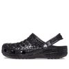 Crocs Classic Metallic Crocskin Clogs ”Black” 209093-040