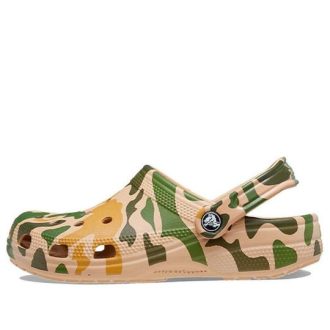 Crocs Classic Printed Camo Clog ”Khaki Green” 206454-2Y6