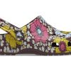 Crocs Classic Retro Blommiga träskor ”Yellow Pink” 208954-6WF