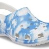 Crocs Classic Sandaler Blå Vit Unisex ”Blåvit” 206868-100
