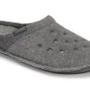 Crocs Classic Slipper Casual Thicken Stay Warm Sko Unisex Grå 203600-00Q