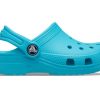 Crocs Classic Small Crocs Outdoor Beach Sports Big Boys Blue Sandals 204536-4SL Crocs Classic Small Crocs Outdoor Beach Sports Big Boys Blue Sandals 204536-4SL