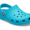 Crocs Classic Small Crocs Outdoor Beach Sports Big Boys Blue Sandals 204536-4SL Crocs Classic Small Crocs Outdoor Beach Sports Big Boys Blue Sandals 204536-4SL