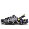 Crocs Classic Smiley World Träskor ”Black White” 207971-0C4