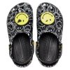 Crocs Classic Smiley World Träskor ”Black White” 207971-0C4