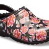 Crocs Classic Stay Warm Mysig Sport Unisex Svarta Röda Sandaler ”Svart Röda” 205324-643