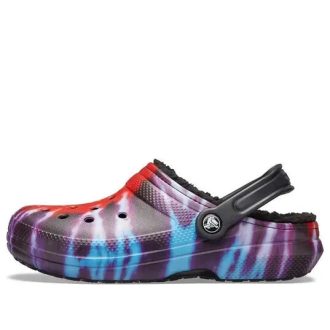 Crocs Classic Tie-Dye Fodrad träsko CCTDLC-MB