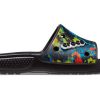 Crocs Classic Tie-Dye Graphic Slide ”Black” 206520-988
