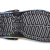 Crocs Classic Tie Dye Håll dig varm mysig Crocs Sporttofflor Unisex Lila Röd 206341-988