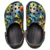 Crocs Classic Tie Dye-mönster Crocs Beach Unisex Denim Blå sandaler 205453-4SW