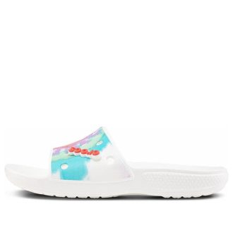 Crocs Classic Tie Dye Pattern Tofflor Multi-Color 206520-6SN