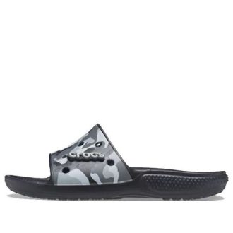 Crocs Classic Tofflor Kamouflage Svart Unisex 207280-001