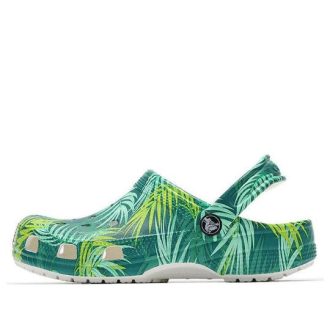 Crocs Classic Tropical Clog Classic Camouflage Green Sandaler 207179-94S