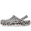 Crocs Classic Warped Logo Clogs ”White Black” 210805-100