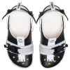 Crocs Classic Zip Tie Spänne Träskor ”Black White” 208127-066